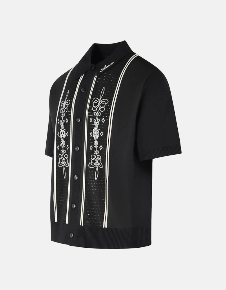 MA PANELED KNIT SHIRT