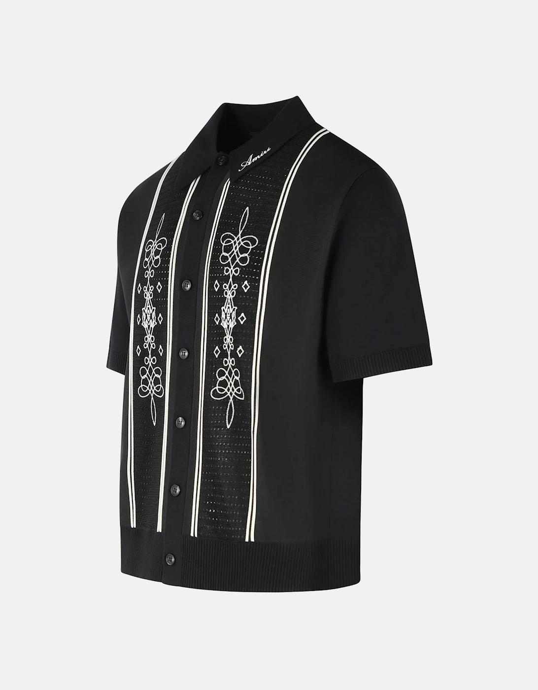 MA PANELED KNIT SHIRT