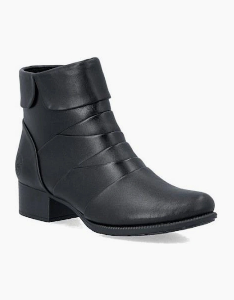 Rieker Ladies Boots 78665-00 in Black