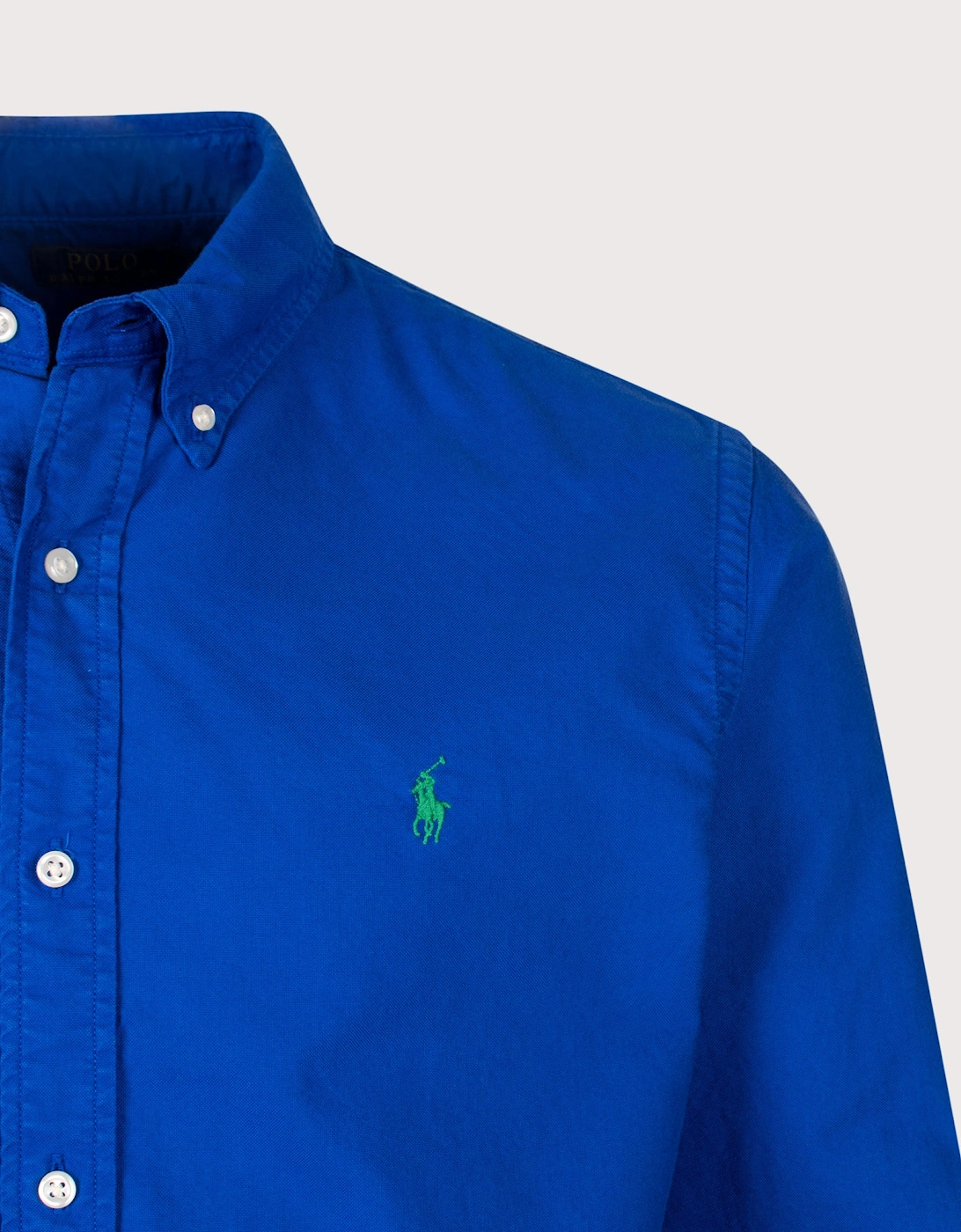 Custom Fit Garment-Dyed Oxford Shirt