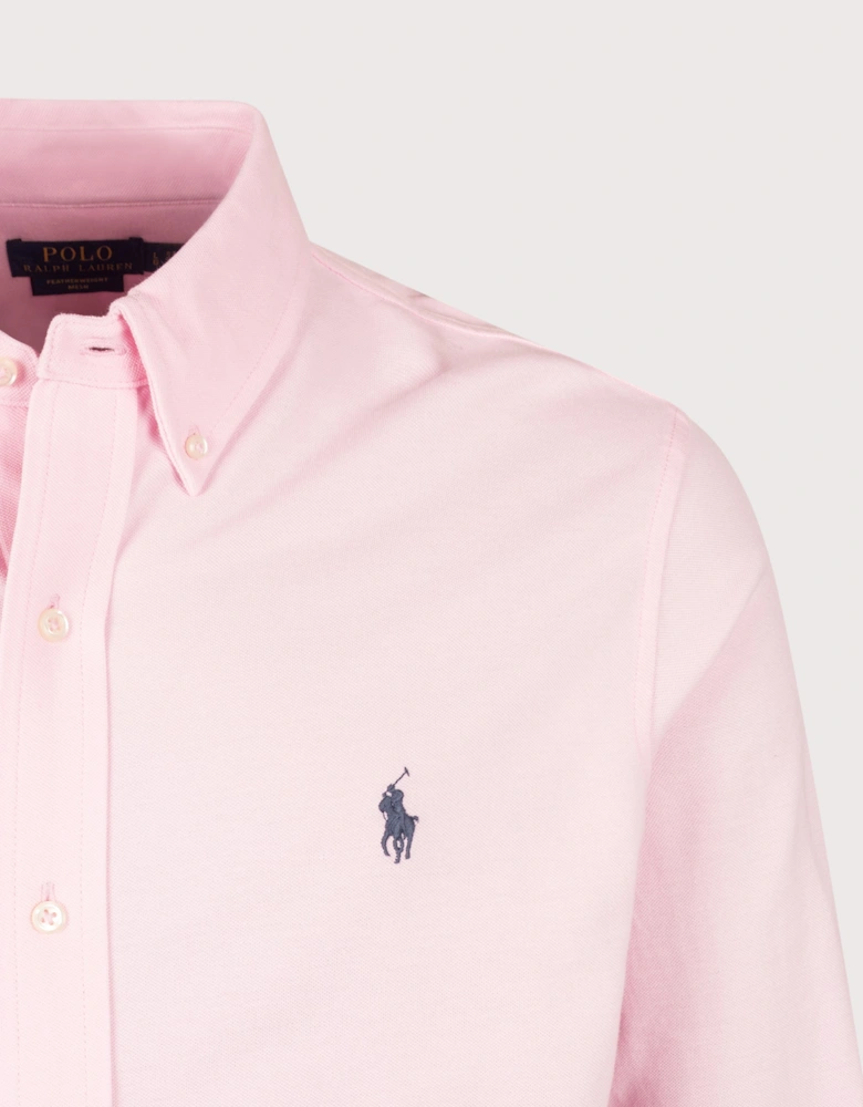 Relaxed Fit Featherweight Mesh Shirt