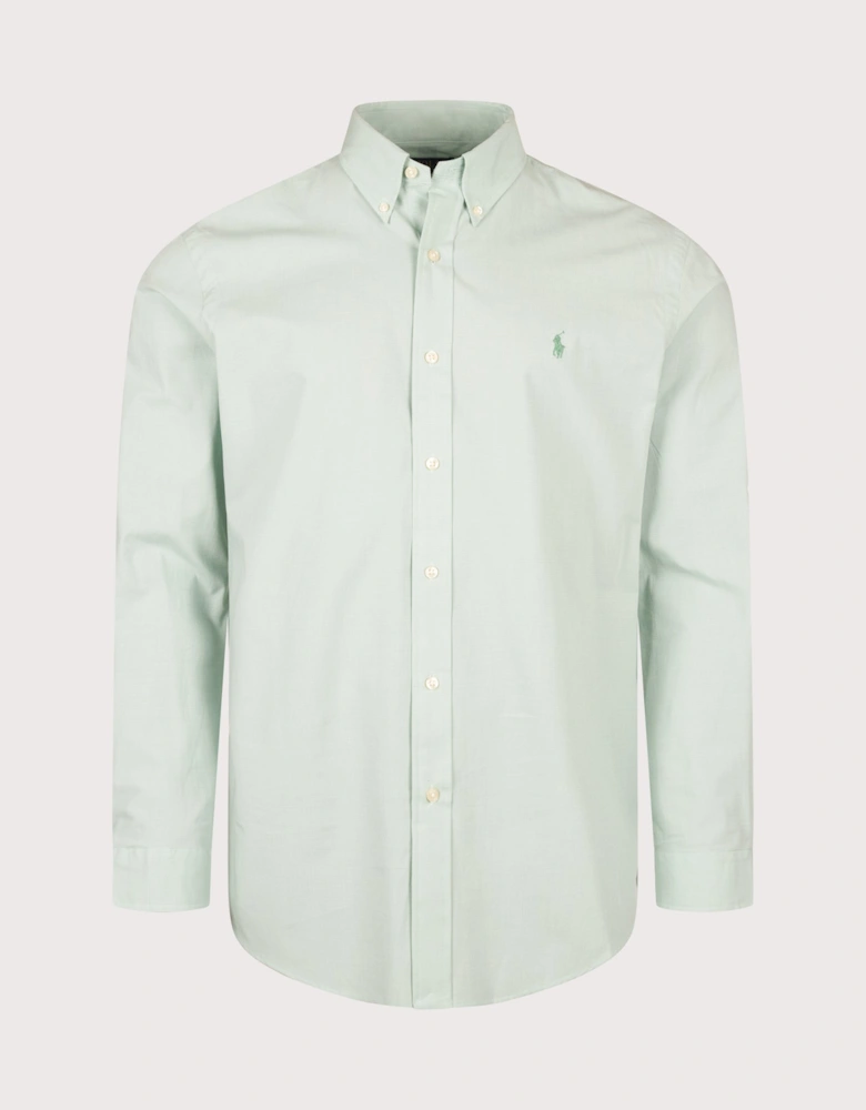 Custom Fit Stretch Poplin Shirt