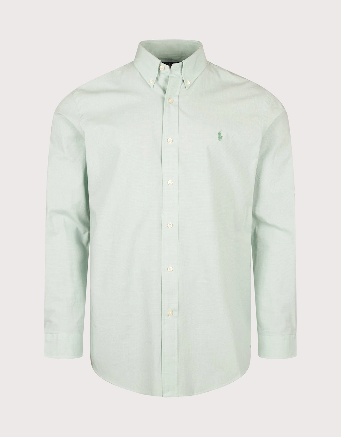 Custom Fit Stretch Poplin Shirt