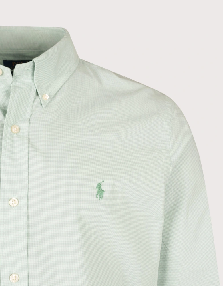 Custom Fit Stretch Poplin Shirt