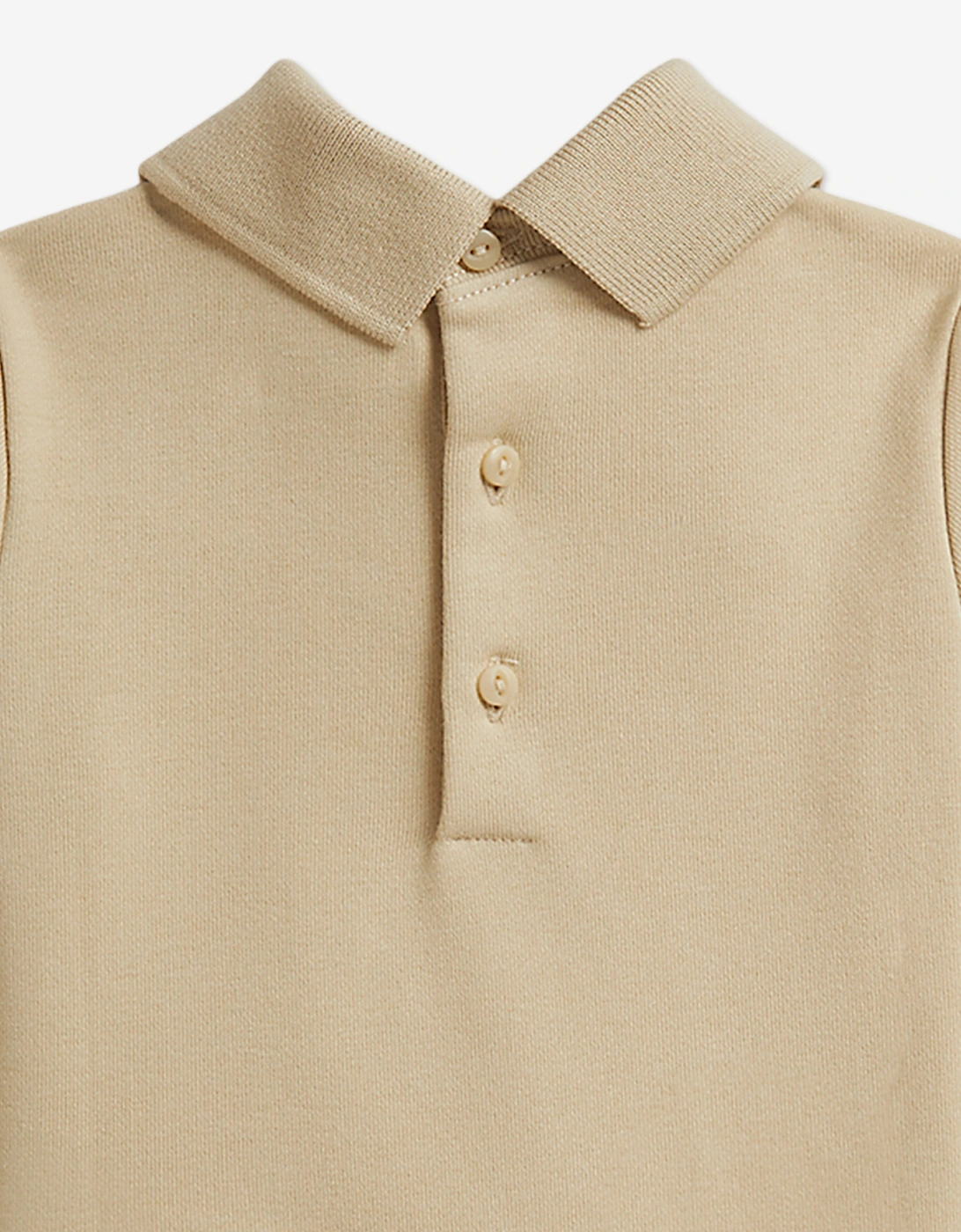 Ralph Lauren Baby Boys Easy French Terry Short Set in Beige