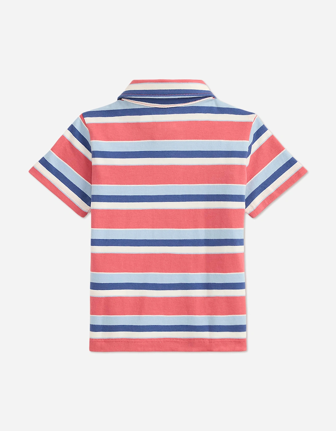 Ralph Lauren Baby Boys Striped Jersey Short Set in Pink