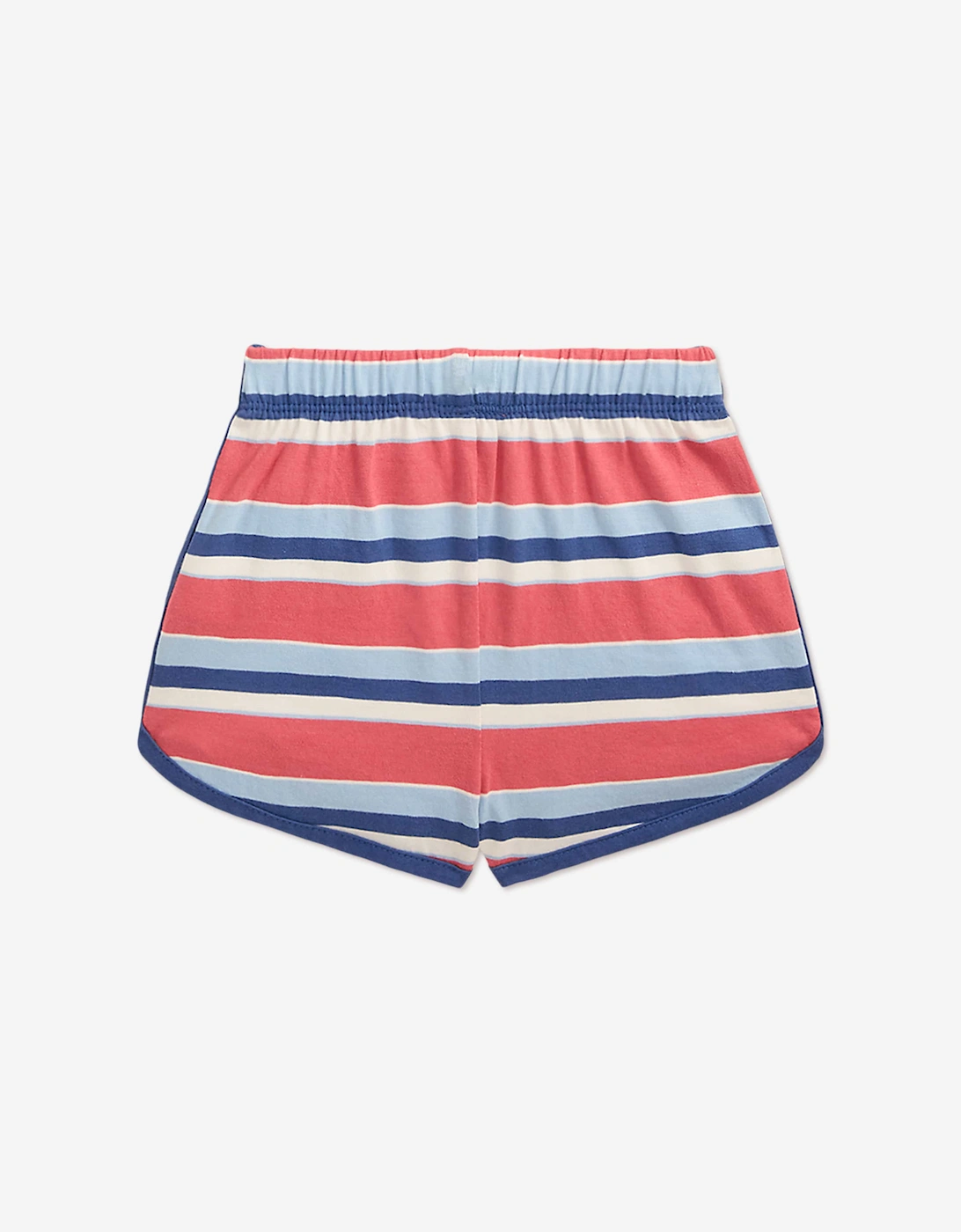 Ralph Lauren Baby Boys Striped Jersey Short Set in Pink