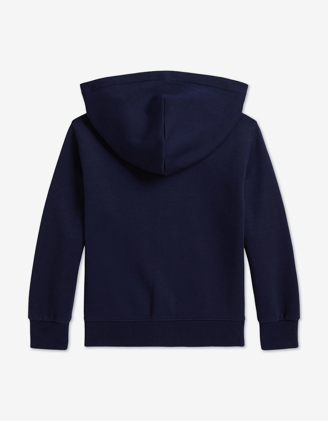 Ralph Lauren Boys Double Knit Tech Zip Up Top in Navy
