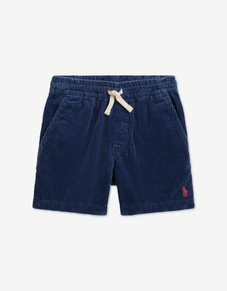 Ralph Lauren Boys Logo Prepster Shorts in Blue
