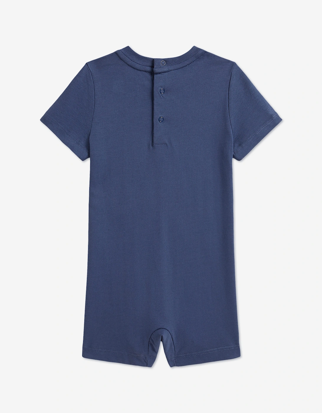 Ralph Lauren Baby Boys Polo Bear Romper in Blue