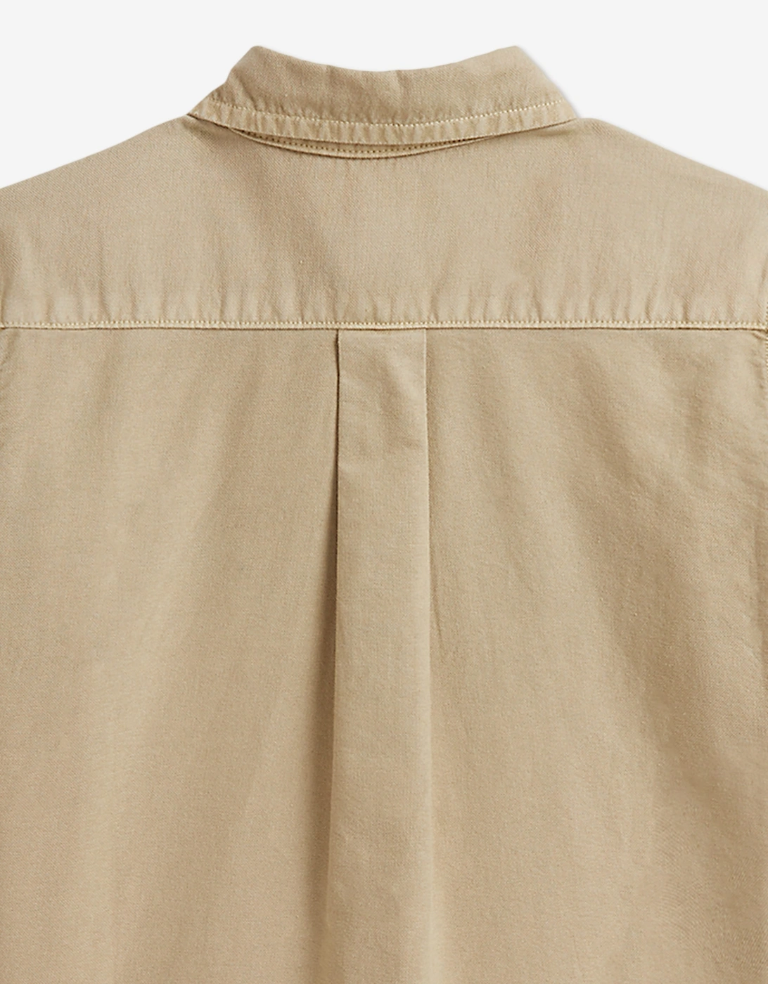 Ralph Lauren Boys Cotton Oxford Shirt in Ivory