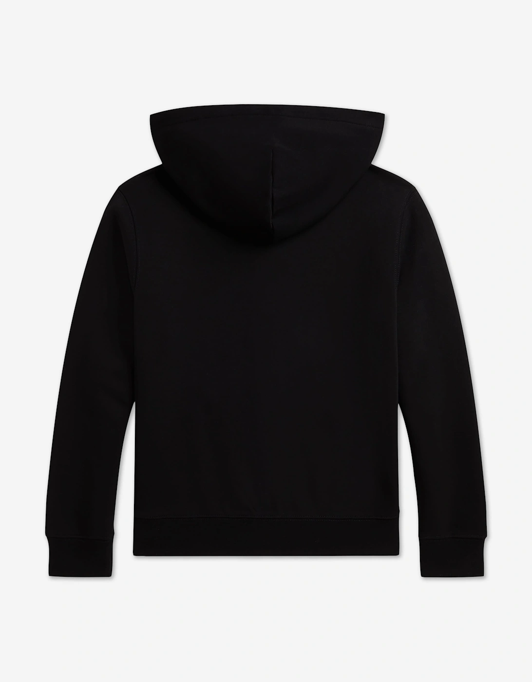 Ralph Lauren Boys Double Knit Tech Zip Up Top in Black