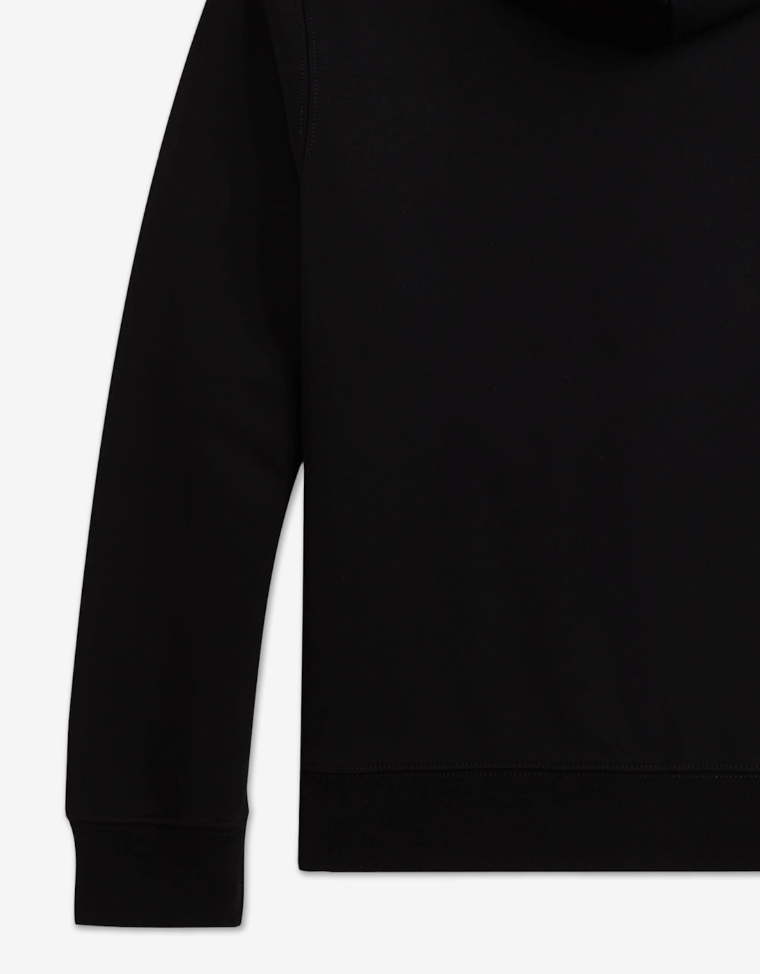 Ralph Lauren Boys Double Knit Tech Zip Up Top in Black