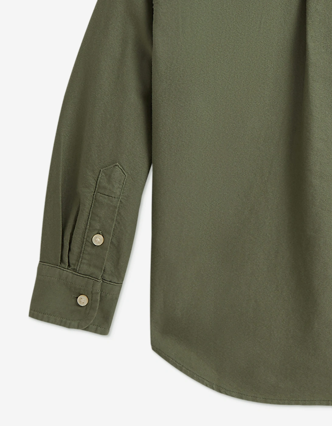 Ralph Lauren Boys Cotton Oxford Shirt in Green
