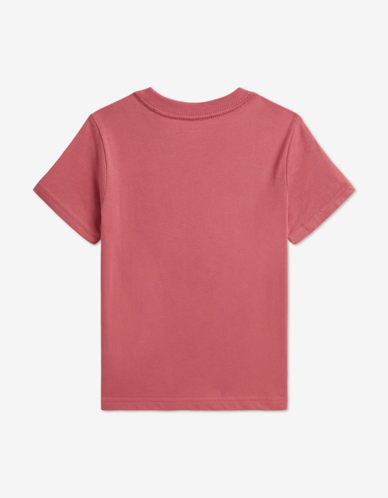Ralph Lauren Boys Polo Bear T-Shirt in Pink