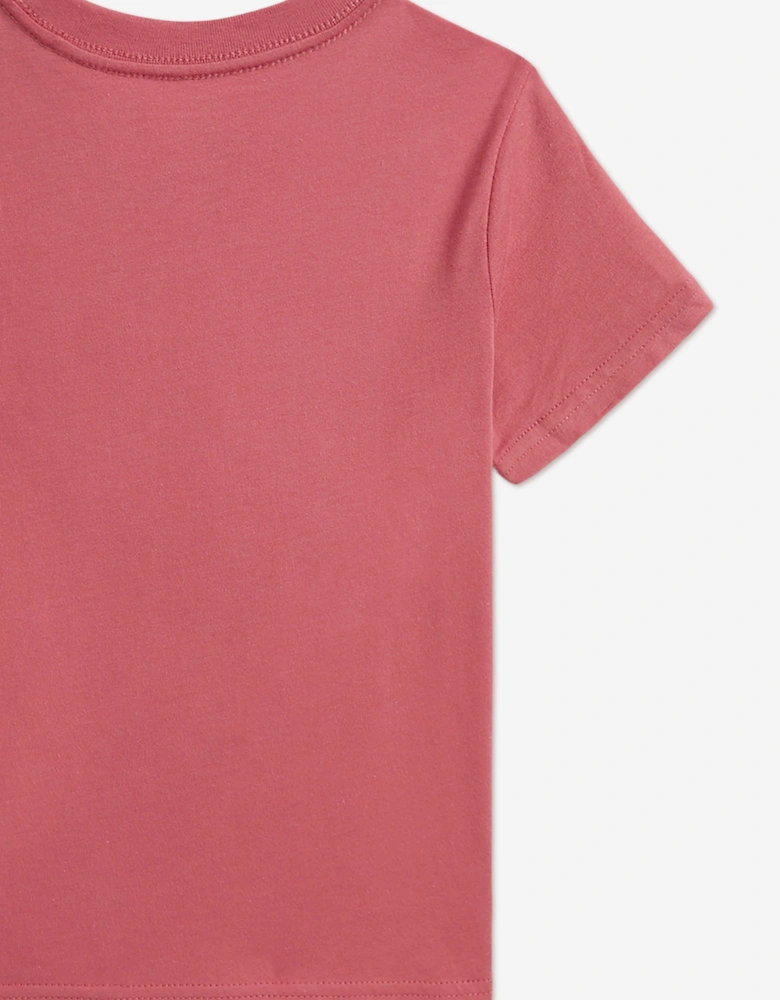Ralph Lauren Boys Polo Bear T-Shirt in Pink