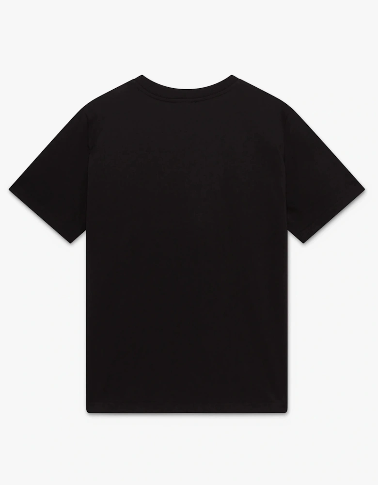 CASABLANCA GRADIENT GOTHIC TEE BLACK