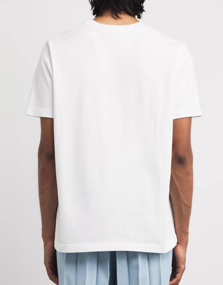 CASABLANCA TENNIS CLUB ICON TEE WHITE