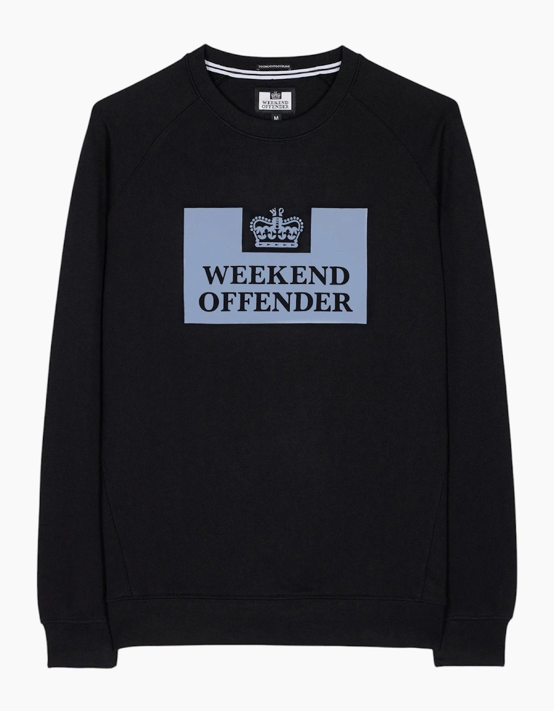 Weekend Offender Mens Sweatshirt Penitentiary Crew Neck Pullover Casual Cotton, 7 of 6