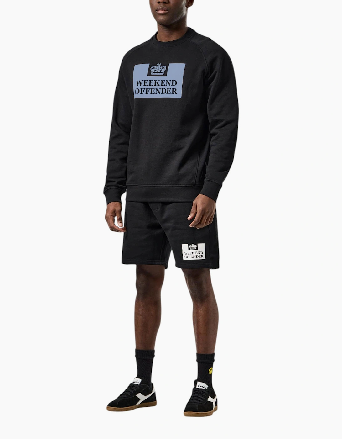 Weekend Offender Mens Sweatshirt Penitentiary Crew Neck Pullover Casual Cotton