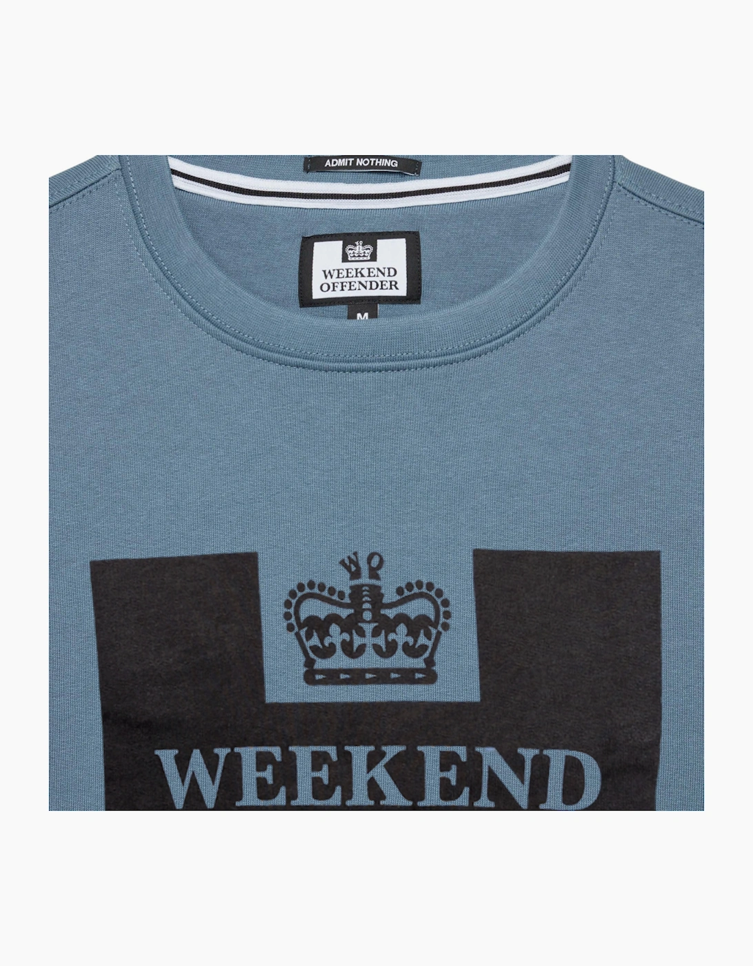 Weekend Offender Mens Sweatshirt Penitentiary Crew Neck Pullover Casual Cotton