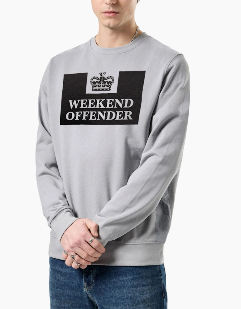 Weekend Offender Mens Sweatshirt Penitentiary Crew Neck Pullover Casual Cotton