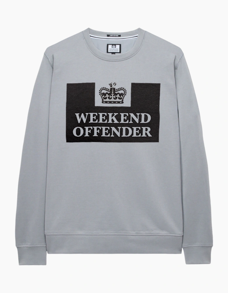 Weekend Offender Mens Sweatshirt Penitentiary Crew Neck Pullover Casual Cotton