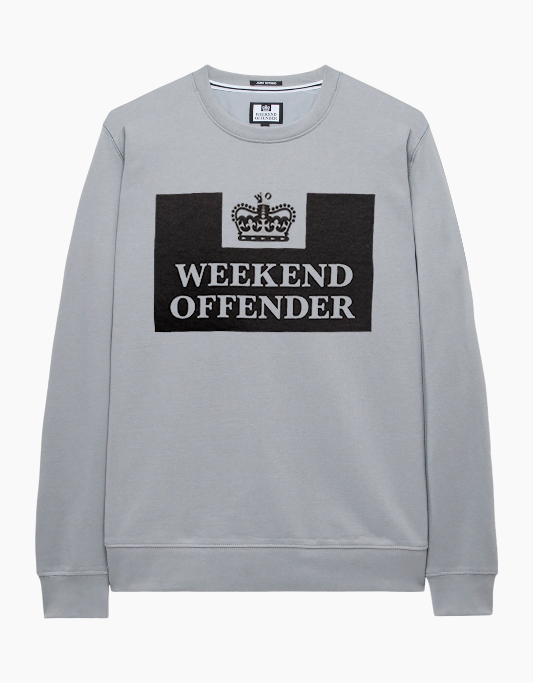 Weekend Offender Mens Sweatshirt Penitentiary Crew Neck Pullover Casual Cotton