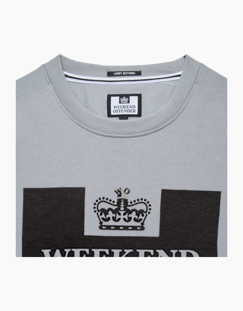 Weekend Offender Mens Sweatshirt Penitentiary Crew Neck Pullover Casual Cotton