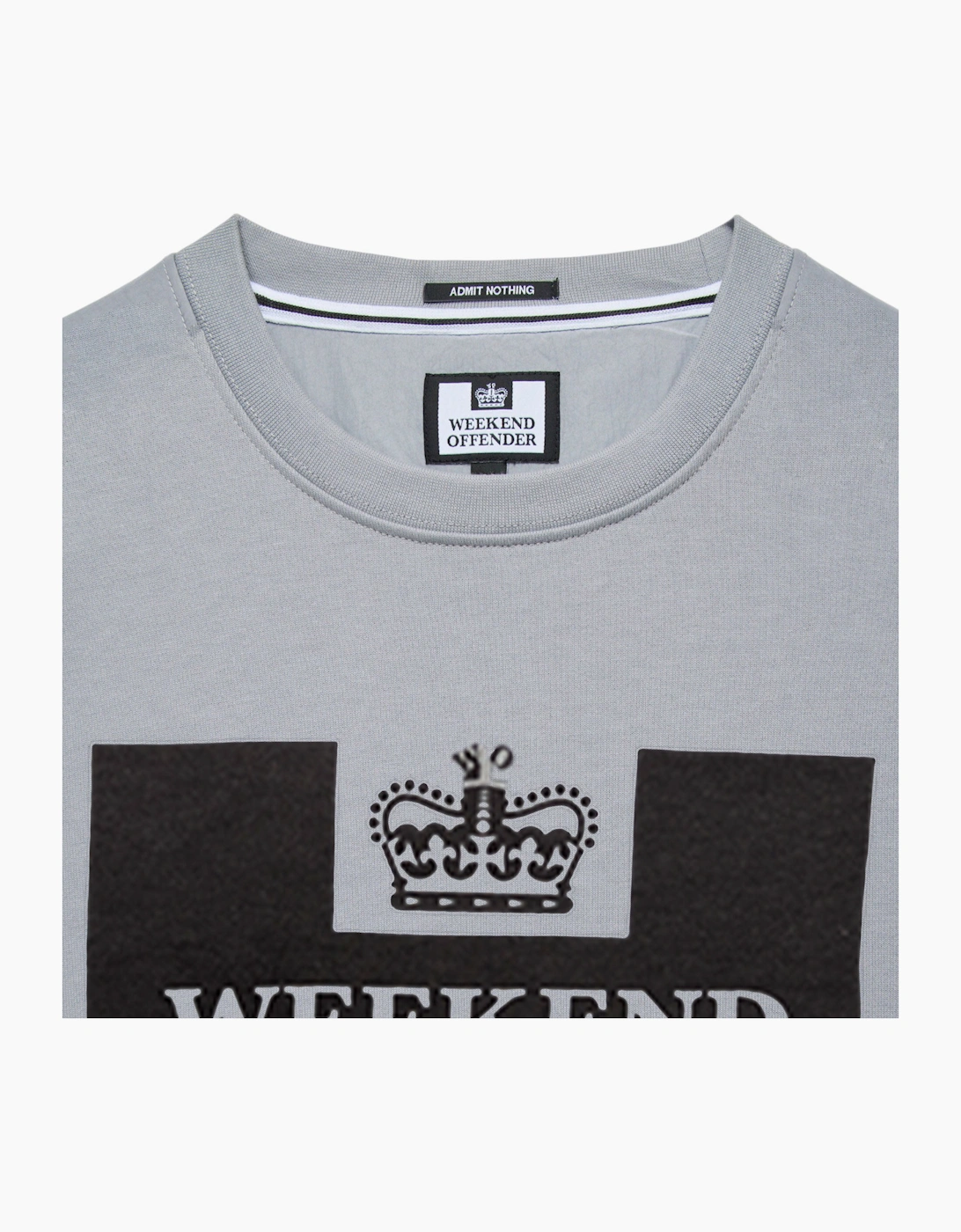 Weekend Offender Mens Sweatshirt Penitentiary Crew Neck Pullover Casual Cotton