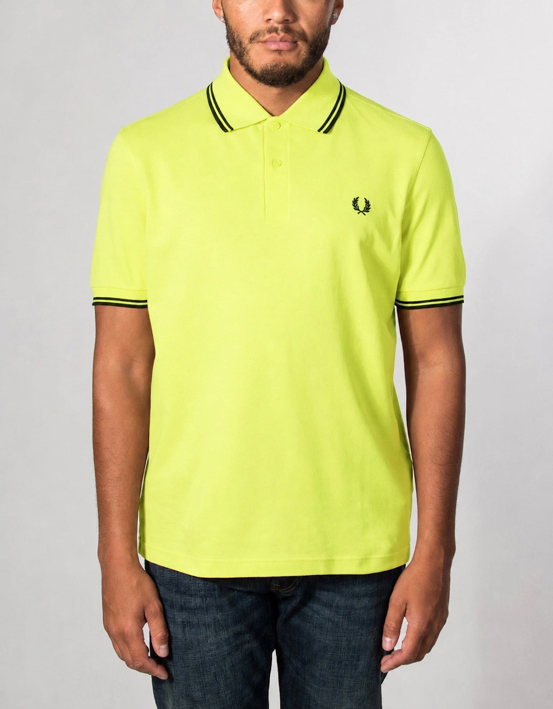 Regular Fit Twin Tipped Fred Perry Polo Shirt