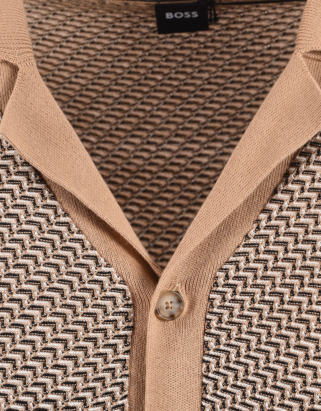 Boss Black BOSS H LOMARE POLO MEDIUM BEIGE