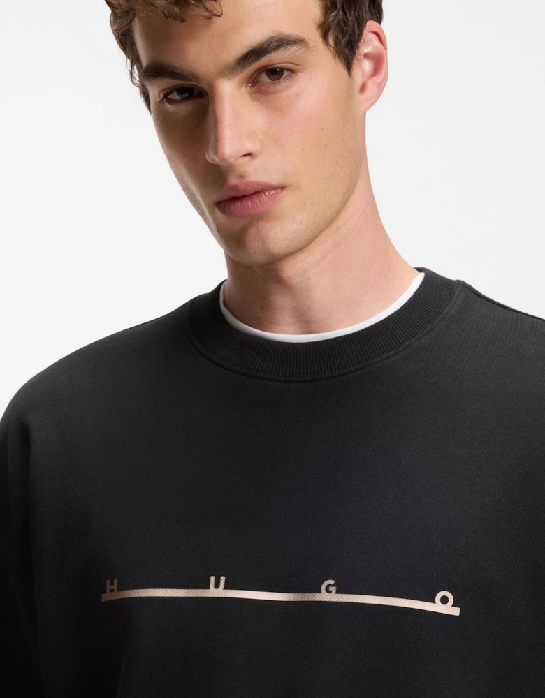 HUGO Datrisweat Mens Sweatshirt - Black 001