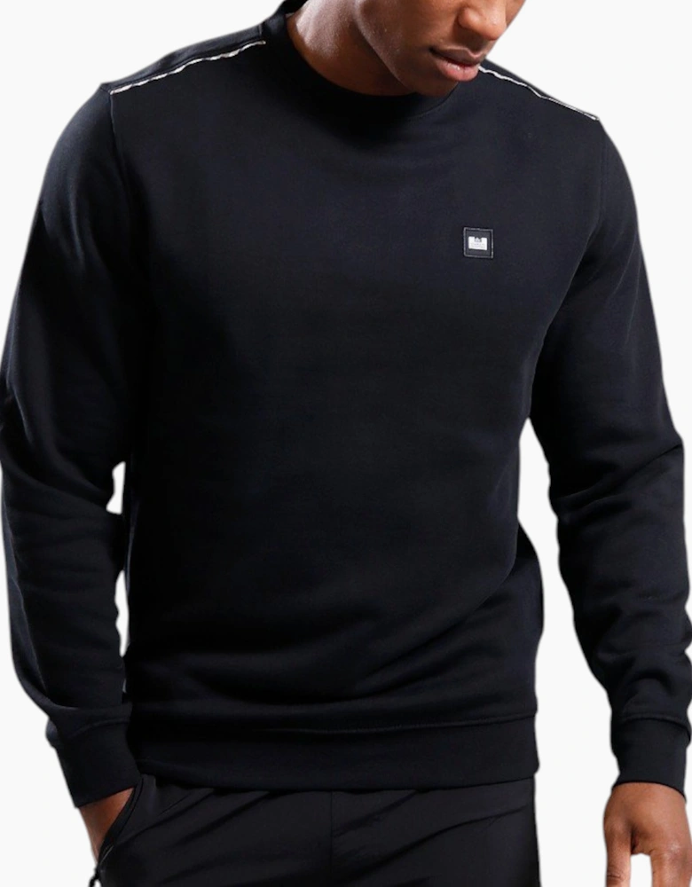 Weekend Offender Vega Mens Mid House Check Sweatshirts Pullover Crew Neck Casual