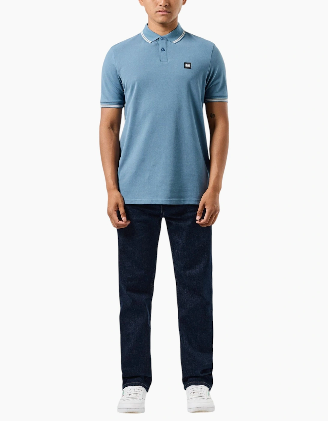 Weekend Offender Farina Mens Polo Shirts Short Sleeves Casual Golf Polo Tee Top
