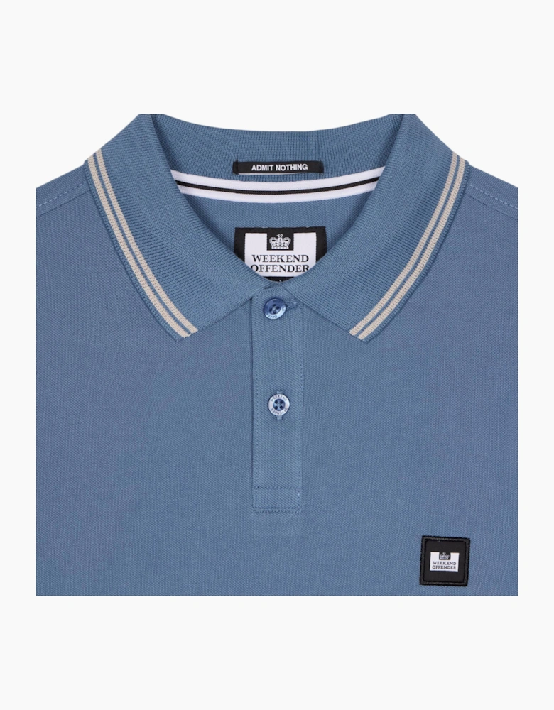 Weekend Offender Farina Mens Polo Shirts Short Sleeves Casual Golf Polo Tee Top