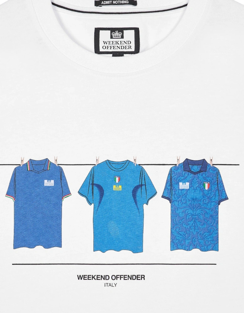 Weekend Offender Italy Mens T Shirts Crew Neck Short Sleeve Casual Cotton Tee