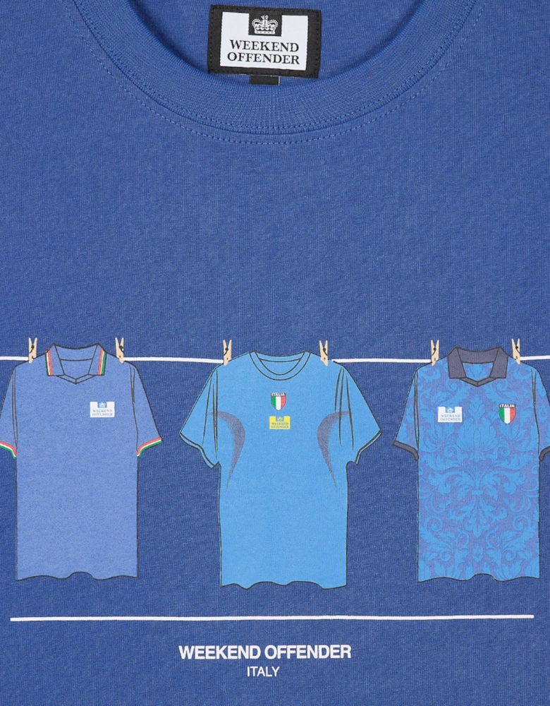 Weekend Offender Italy Mens T Shirts Crew Neck Short Sleeve Casual Cotton Tee