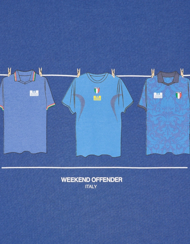 Weekend Offender Italy Mens T Shirts Crew Neck Short Sleeve Casual Cotton Tee