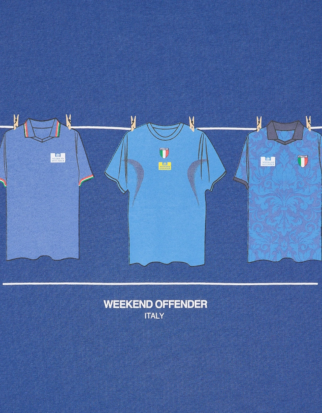 Weekend Offender Italy Mens T Shirts Crew Neck Short Sleeve Casual Cotton Tee