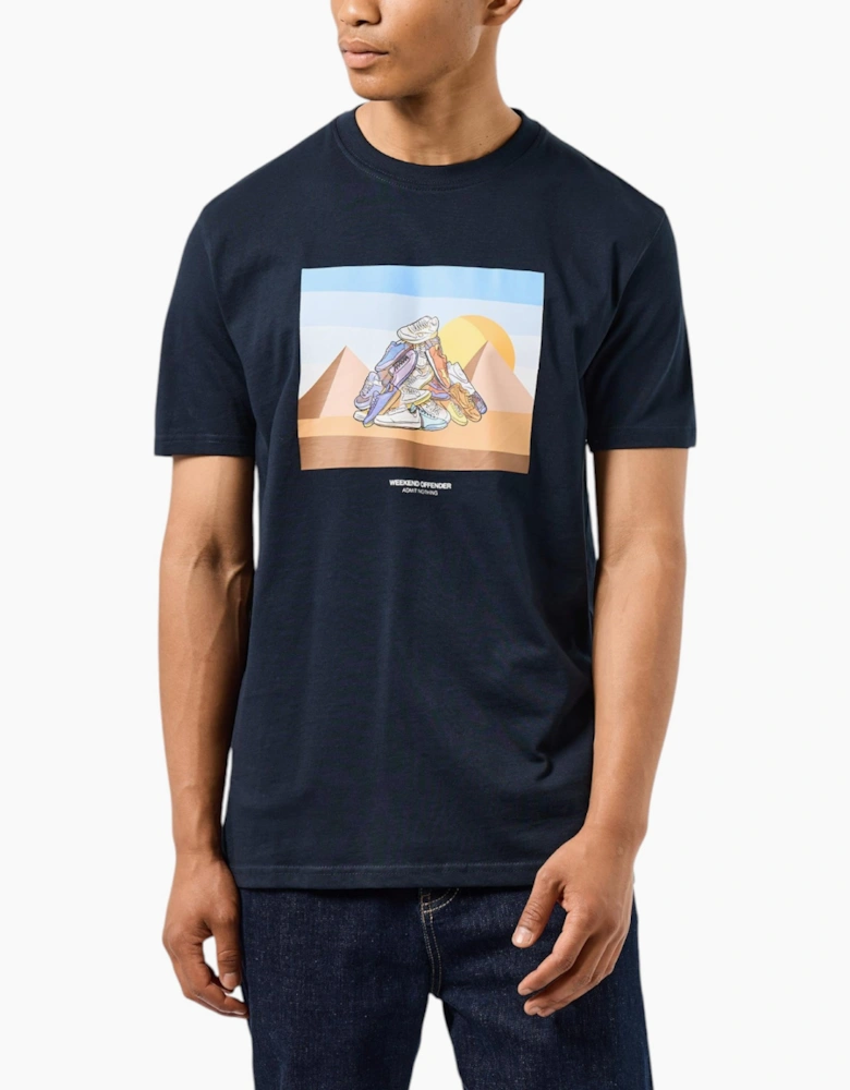 Weekend Offender Mens T Shirts Geeza Graphic Crew Neck Short Sleeve Cotton Tee