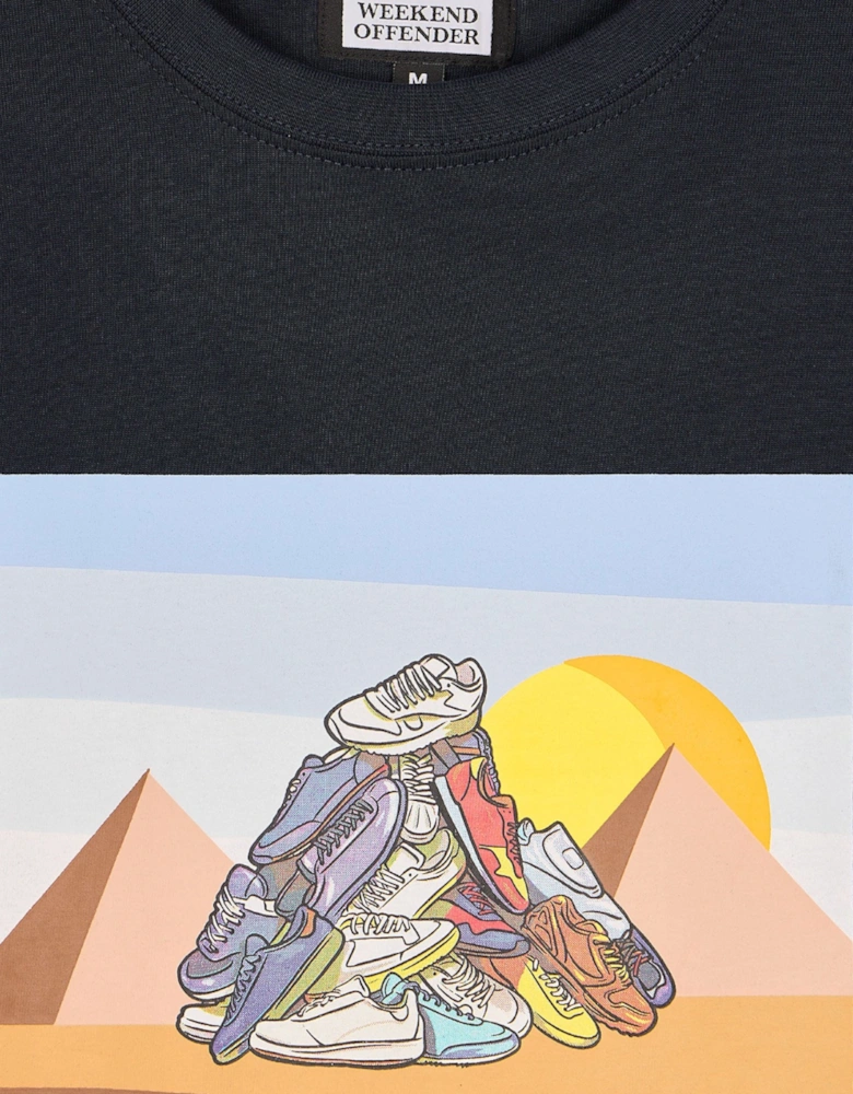 Weekend Offender Mens T Shirts Geeza Graphic Crew Neck Short Sleeve Cotton Tee
