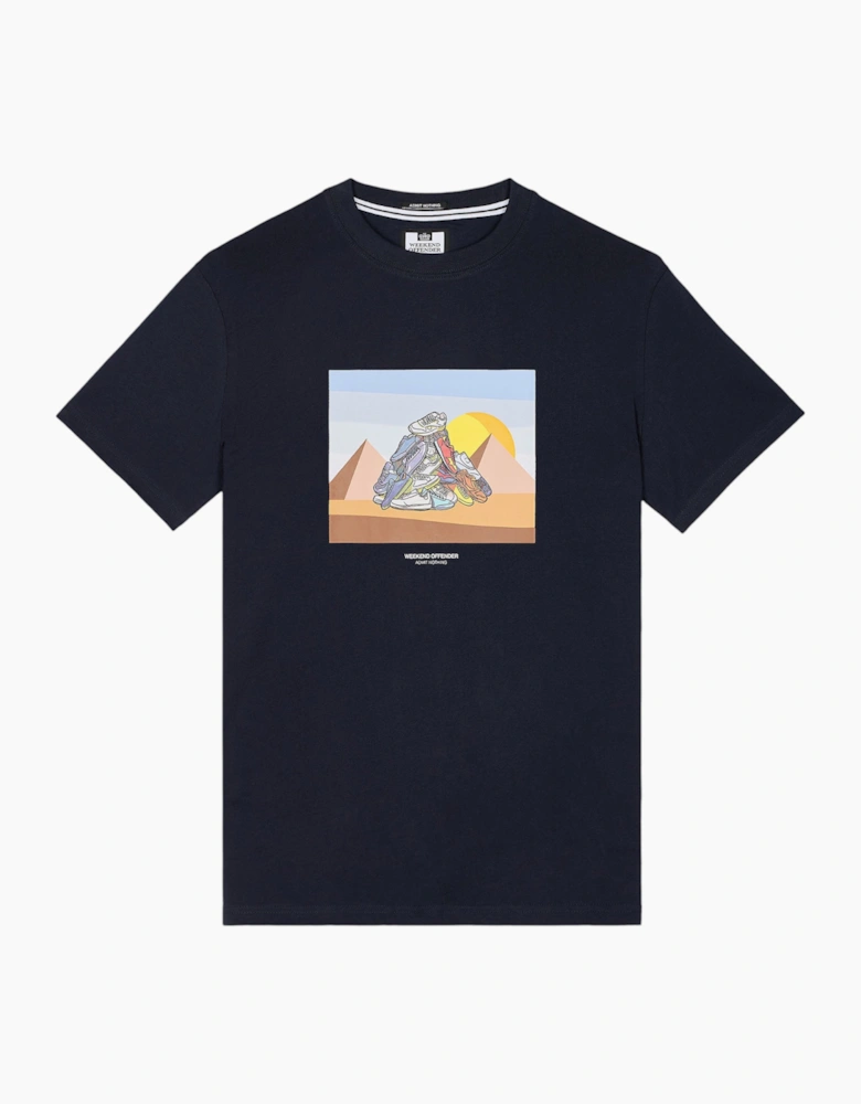 Weekend Offender Mens T Shirts Geeza Graphic Crew Neck Short Sleeve Cotton Tee