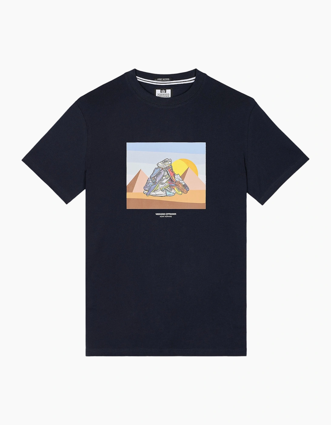 Weekend Offender Mens T Shirts Geeza Graphic Crew Neck Short Sleeve Cotton Tee