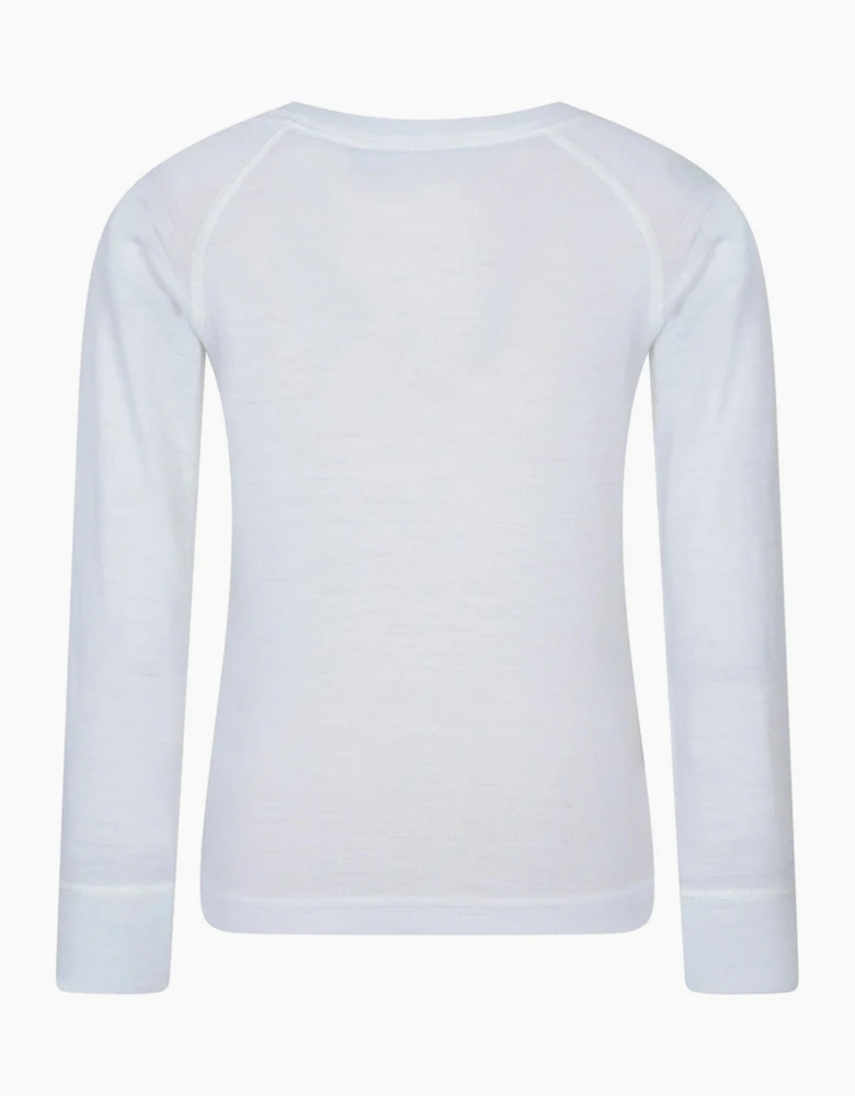 Mountain Warehouse Childrens/Kids Merino II Round Neck Base Layer Top