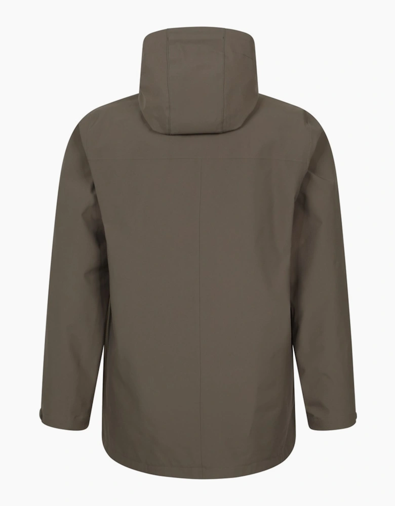 Mountain Warehouse Mens Fleece Lined Waterproof Jacket