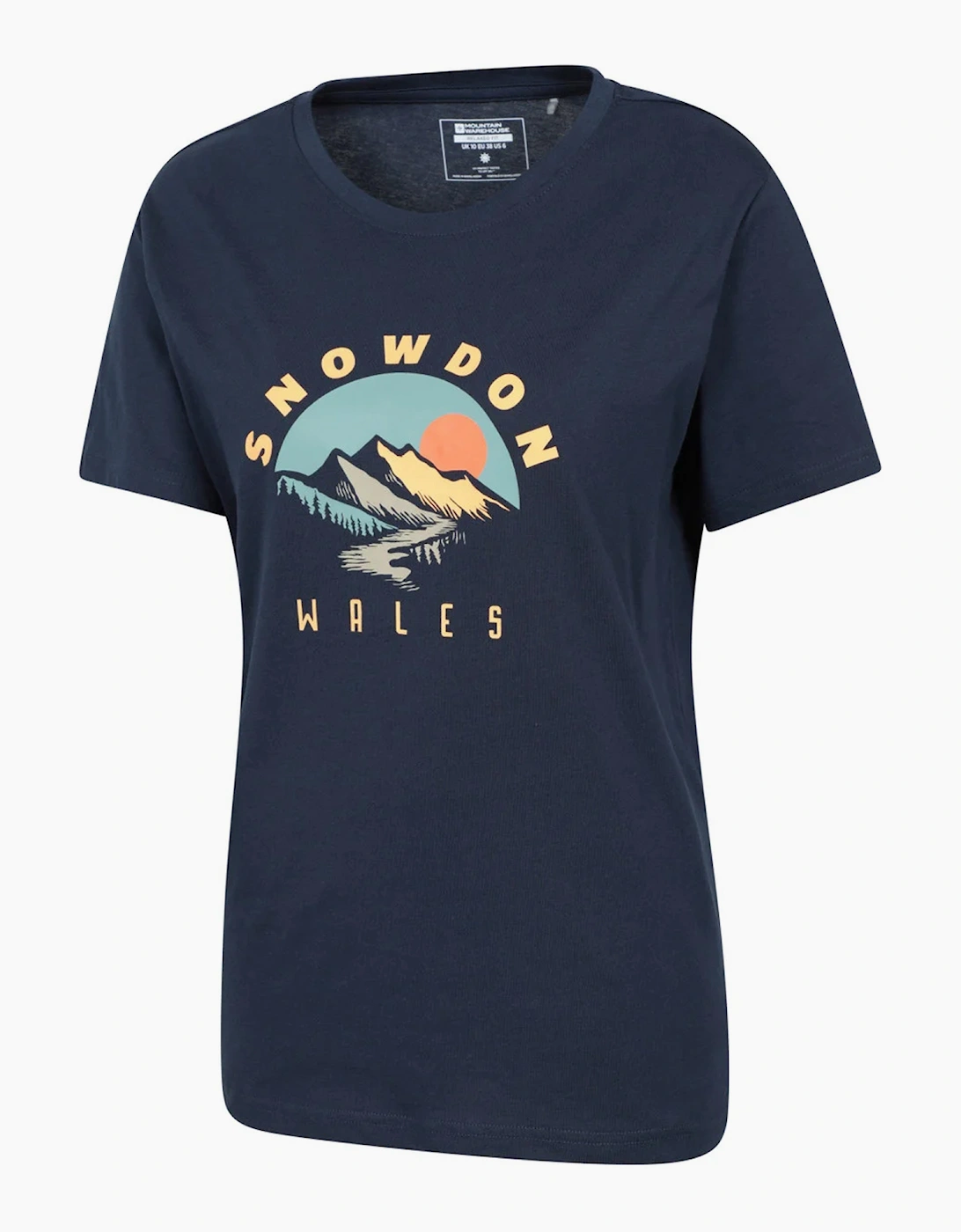 Mountain Warehouse Womens/Ladies Snowdon Relaxed Fit Short-Sleeved T-Shirt