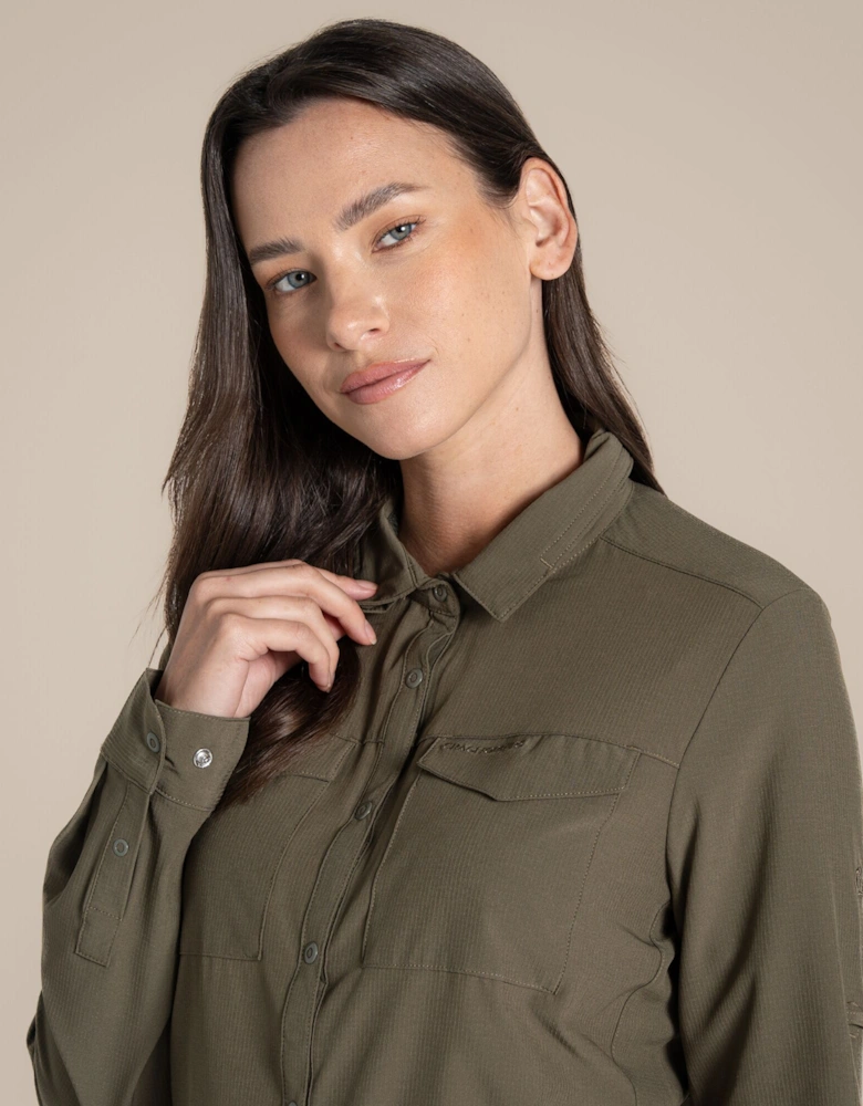 Craghoppers Womens/Ladies NosiLife Pro III Nosilife Long-Sleeved Shirt