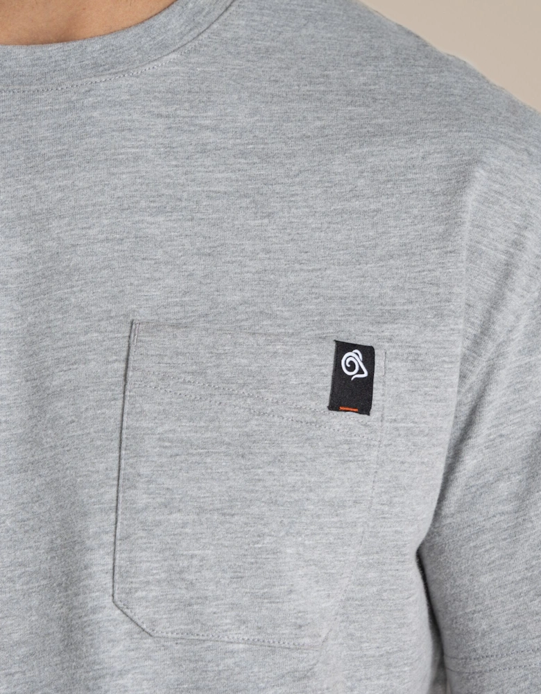 Craghoppers Mens Wakefield Workwear Pocket T-Shirt