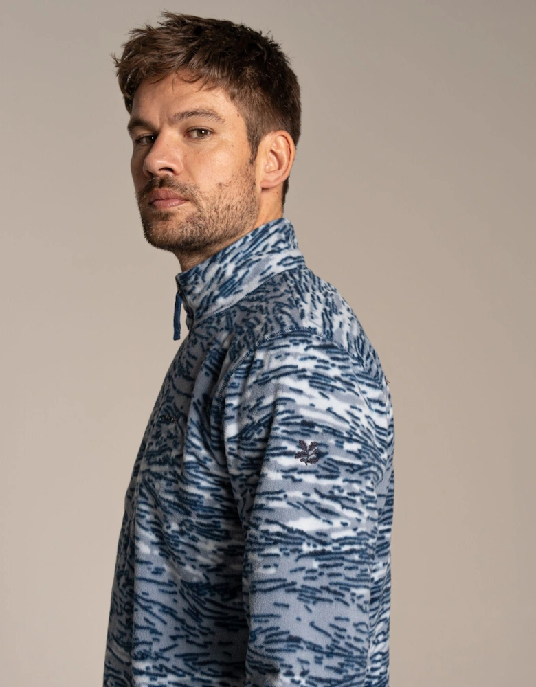 Craghoppers Mens National Trust Irt Print Fleece Top